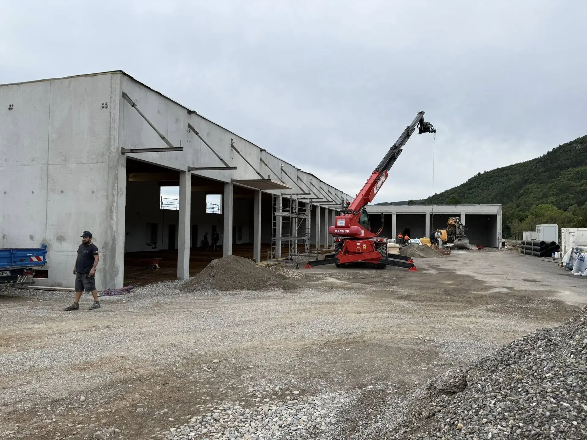 Chantier SDIS Sisteron